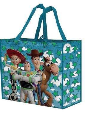 Disney Pixar Toy Story Reusable Tote Bag Woody Buzz Jessie Bullseye Brand New